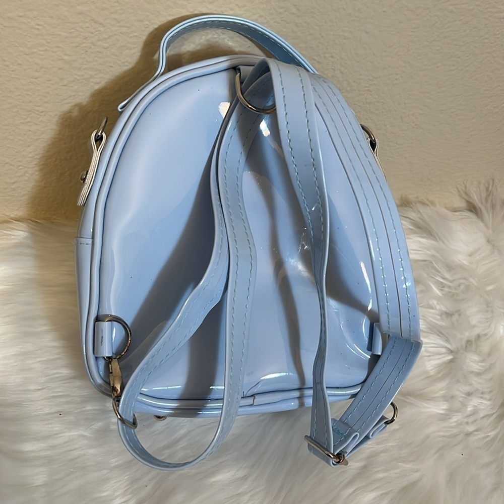 Mumus Little Girl You’re My Angel Light Blue Mini Backpack - Picture 4 of 10